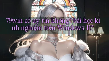79win có uy tín không bài học kinh nghiệm trên Windows 11