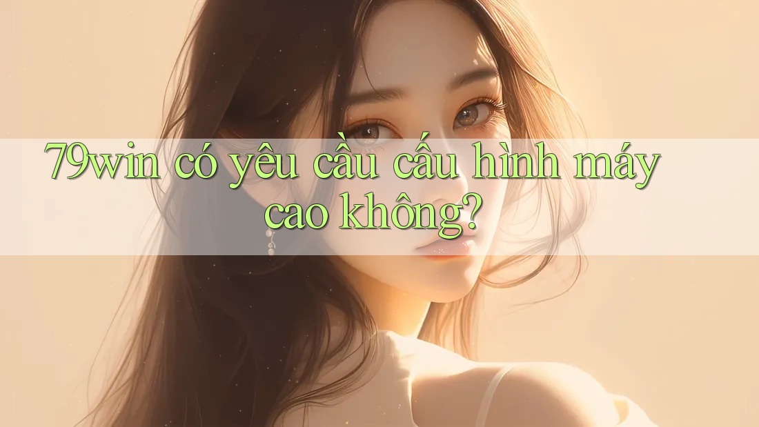 79win có yêu cầu cấu hình máy cao không?