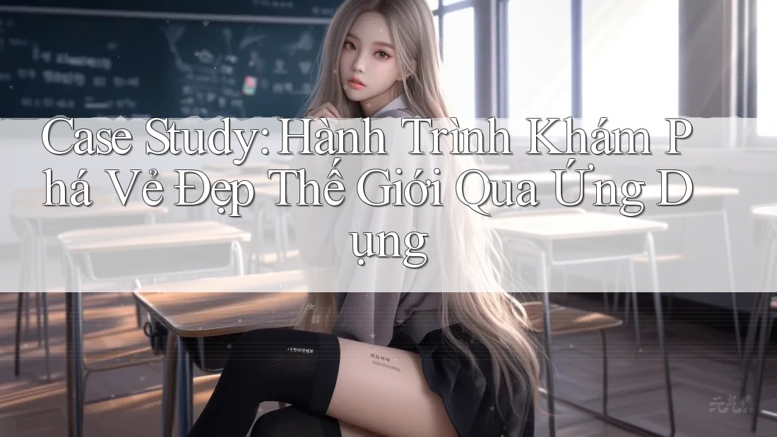 Case Study: Hành Trình Khám Phá Vẻ Đẹp Thế Giới Qua Ứng Dụng Case Study: Hành Trình Khám Phá Vẻ Đẹp Thế Giới Qua Ứng Dụng
