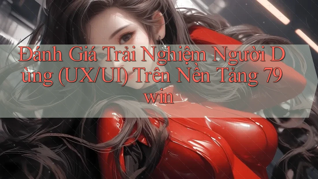 Đánh Giá Trải Nghiệm Người Dùng (UX/UI) Trên Nền Tảng 79win Đánh Giá Trải Nghiệm Người Dùng (UX/UI) Trên Nền Tảng 79win