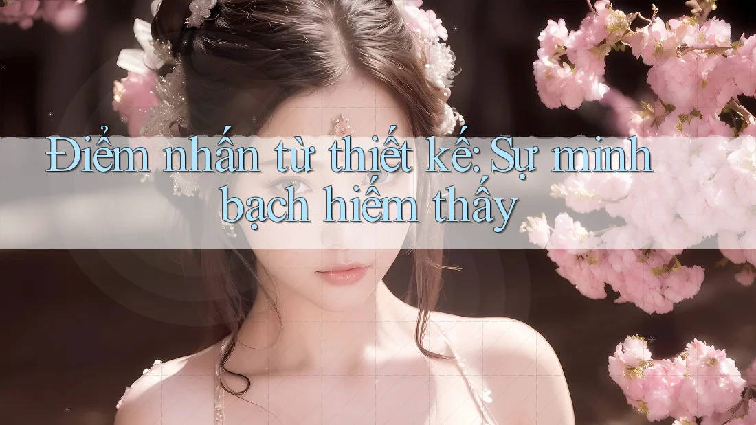 Điểm nhấn từ thiết kế: Sự minh bạch hiếm thấy