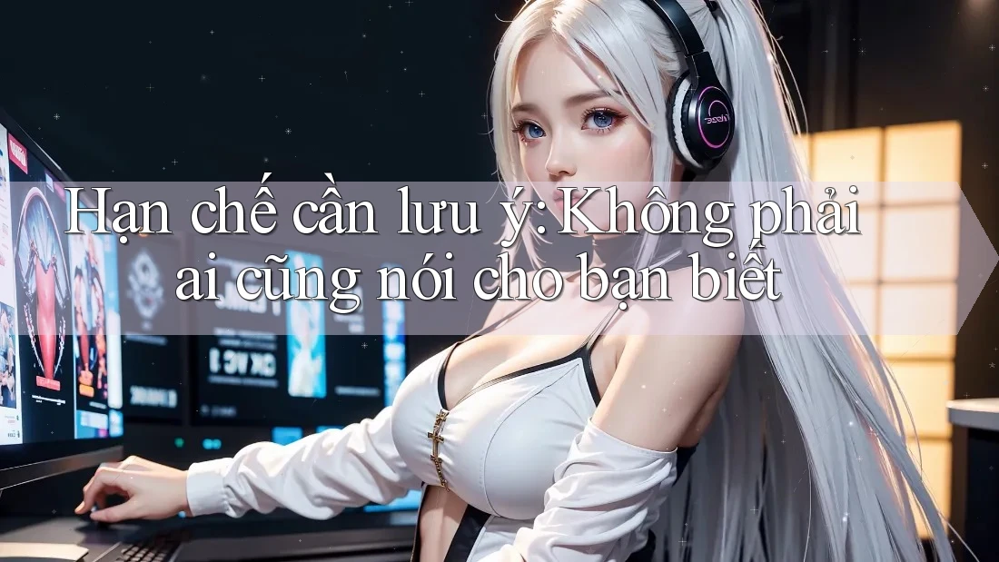 Hạn chế cần lưu ý: Không phải ai cũng nói cho bạn biết Hạn chế cần lưu ý: Không phải ai cũng nói cho bạn biết