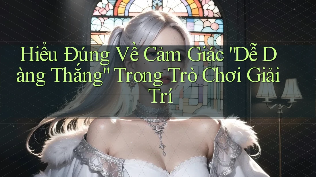 Hiểu Đúng Về Cảm Giác “Dễ Dàng Thắng” Trong Trò Chơi Giải Trí