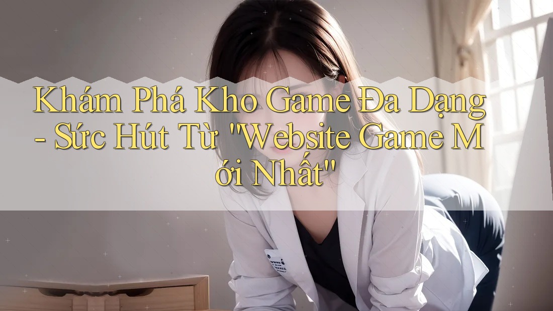Khám Phá Kho Game Đa Dạng - Sức Hút Từ “Website Game Mới Nhất”