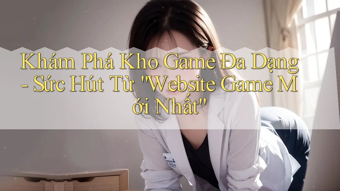 Khám Phá Kho Game Đa Dạng - Sức Hút Từ “Website Game Mới Nhất”