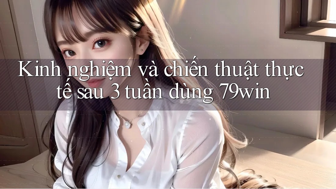 Kinh nghiệm và chiến thuật thực tế sau 3 tuần dùng 79win