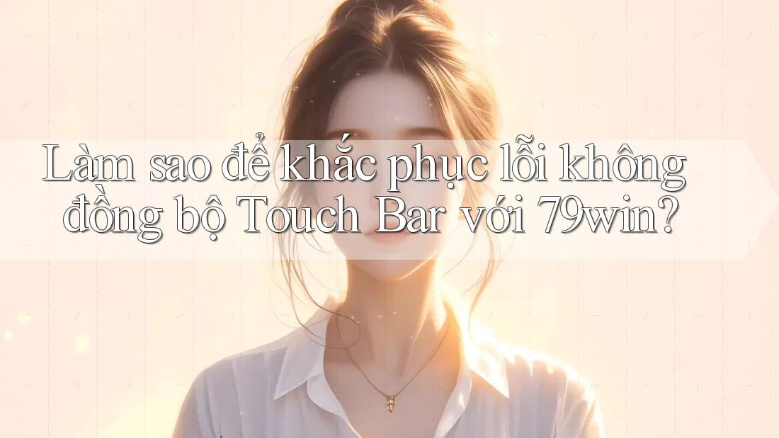 Làm sao để khắc phục lỗi không đồng bộ Touch Bar với 79win? Làm sao để khắc phục lỗi không đồng bộ Touch Bar với 79win?