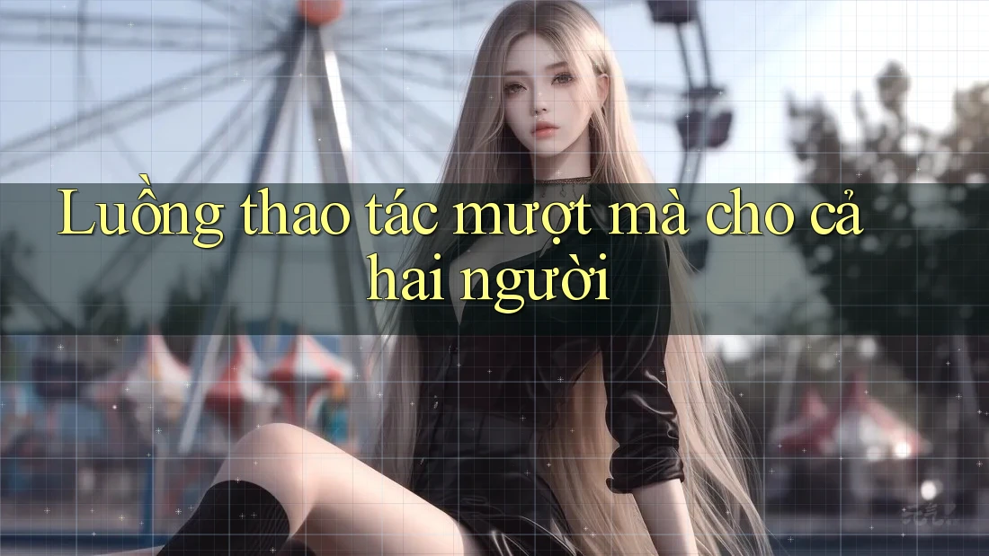 Luồng thao tác mượt mà cho cả hai người