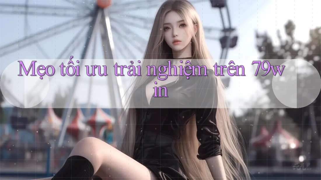 Mẹo tối ưu trải nghiệm trên 79win