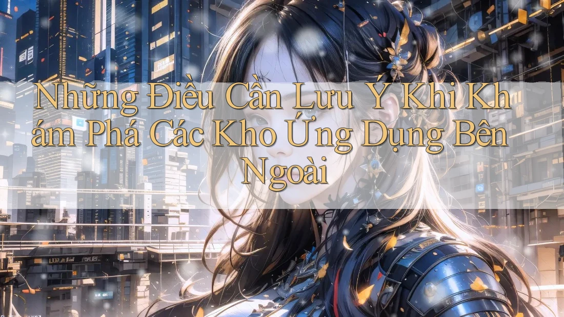 Những Điều Cần Lưu Ý Khi Khám Phá Các Kho Ứng Dụng Bên Ngoài Những Điều Cần Lưu Ý Khi Khám Phá Các Kho Ứng Dụng Bên Ngoài