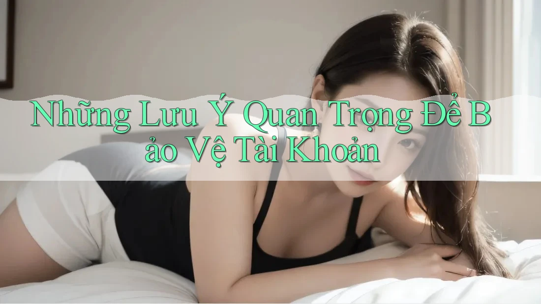 Những Lưu Ý Quan Trọng Để Bảo Vệ Tài Khoản