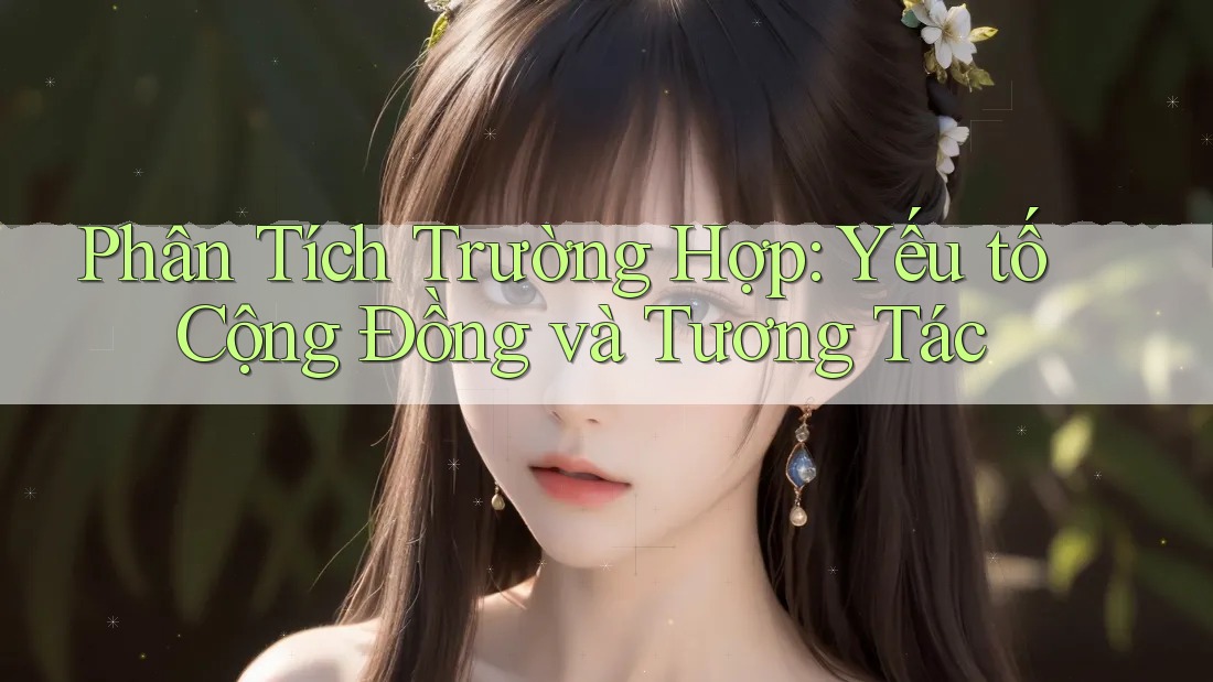 Phân Tích Trường Hợp: Yếu tố Cộng Đồng và Tương Tác