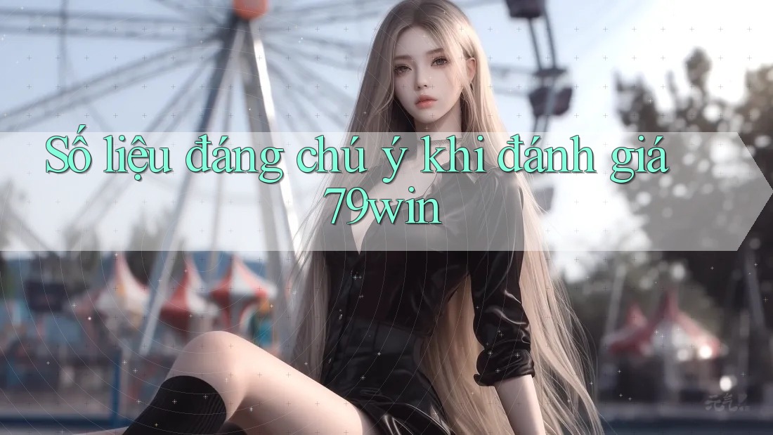 Số liệu đáng chú ý khi đánh giá 79win