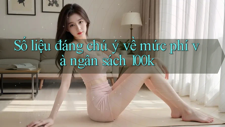 Số liệu đáng chú ý về mức phí và ngân sách 100k Số liệu đáng chú ý về mức phí và ngân sách 100k