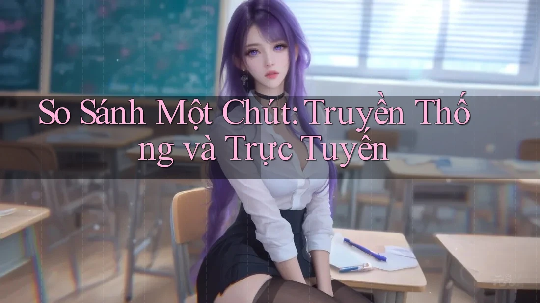 So Sánh Một Chút: Truyền Thống và Trực Tuyến