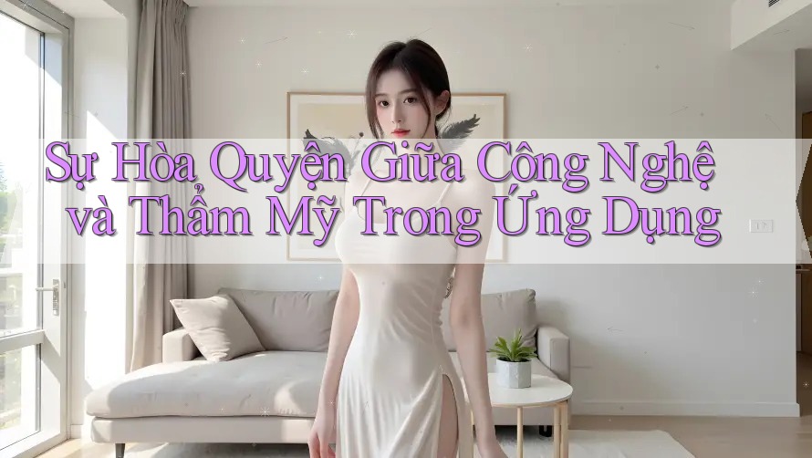 Sự Hòa Quyện Giữa Công Nghệ và Thẩm Mỹ Trong Ứng Dụng Sự Hòa Quyện Giữa Công Nghệ và Thẩm Mỹ Trong Ứng Dụng