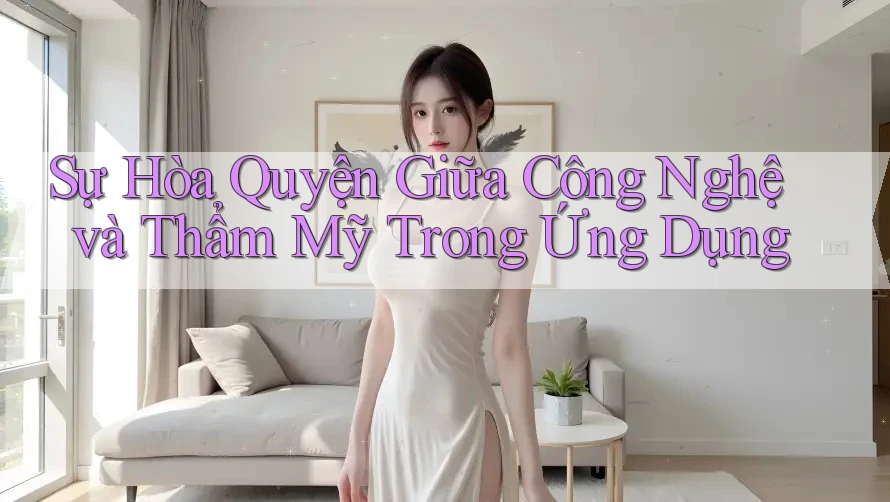 Sự Hòa Quyện Giữa Công Nghệ và Thẩm Mỹ Trong Ứng Dụng