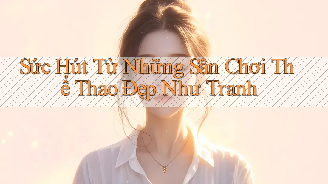 Sức Hút Từ Những Sân Chơi Thể Thao Đẹp Như Tranh