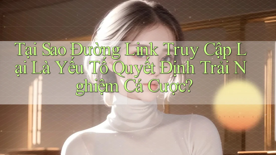 Tại Sao Đường Link Truy Cập Lại Là Yếu Tố Quyết Định Trải Nghiệm Cá Cược?