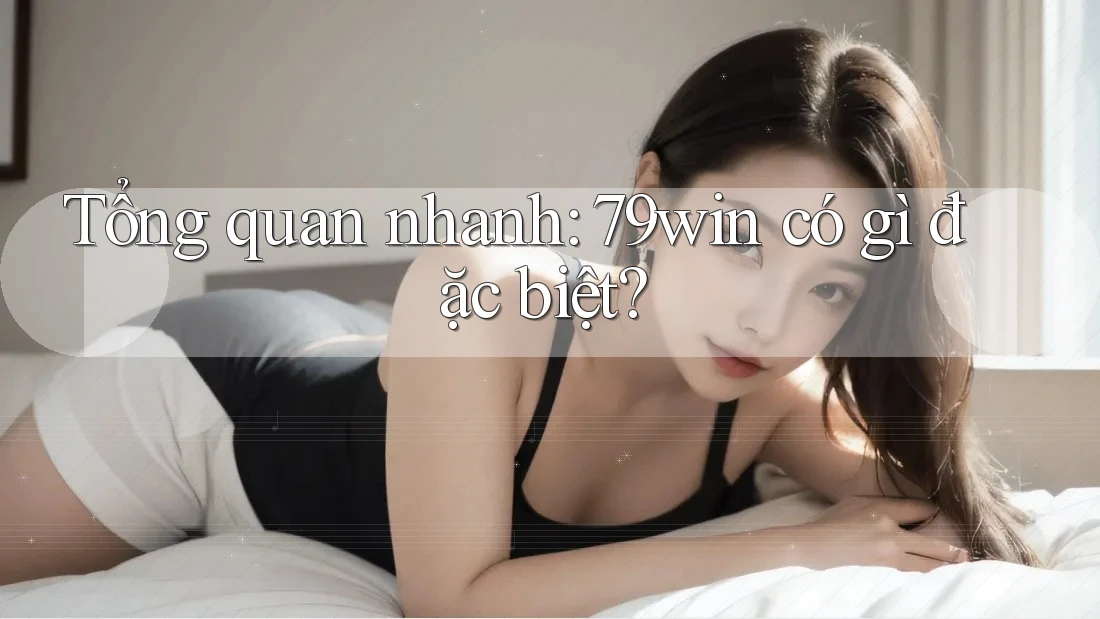Tổng quan nhanh: 79win có gì đặc biệt? Tổng quan nhanh: 79win có gì đặc biệt?