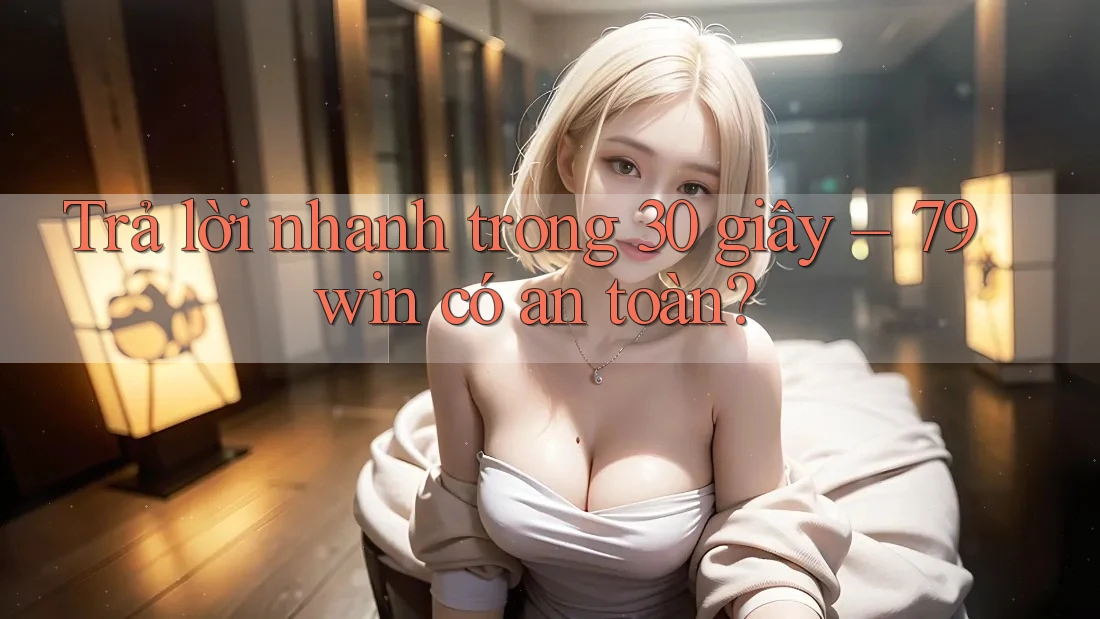 Trả lời nhanh trong 30 giây – 79win có an toàn?
