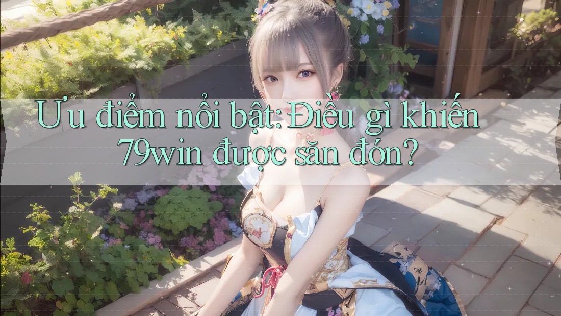 Ưu điểm nổi bật: Điều gì khiến 79win được săn đón? Ưu điểm nổi bật: Điều gì khiến 79win được săn đón?