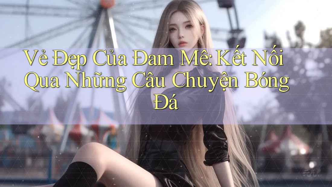 Vẻ Đẹp Của Đam Mê: Kết Nối Qua Những Câu Chuyện Bóng Đá Vẻ Đẹp Của Đam Mê: Kết Nối Qua Những Câu Chuyện Bóng Đá