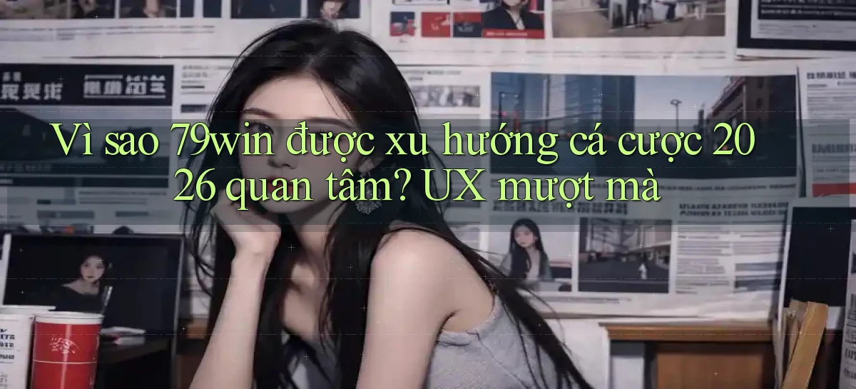 Vì sao 79win được xu hướng cá cược 2026 quan tâm UX mượt mà